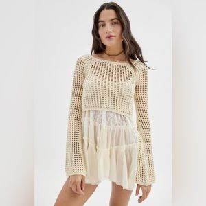 Urban Outfitters Chloe crochet crop top